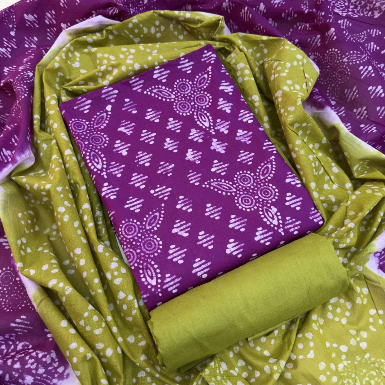 New Unstitched Batik Three Piece Collection For Women