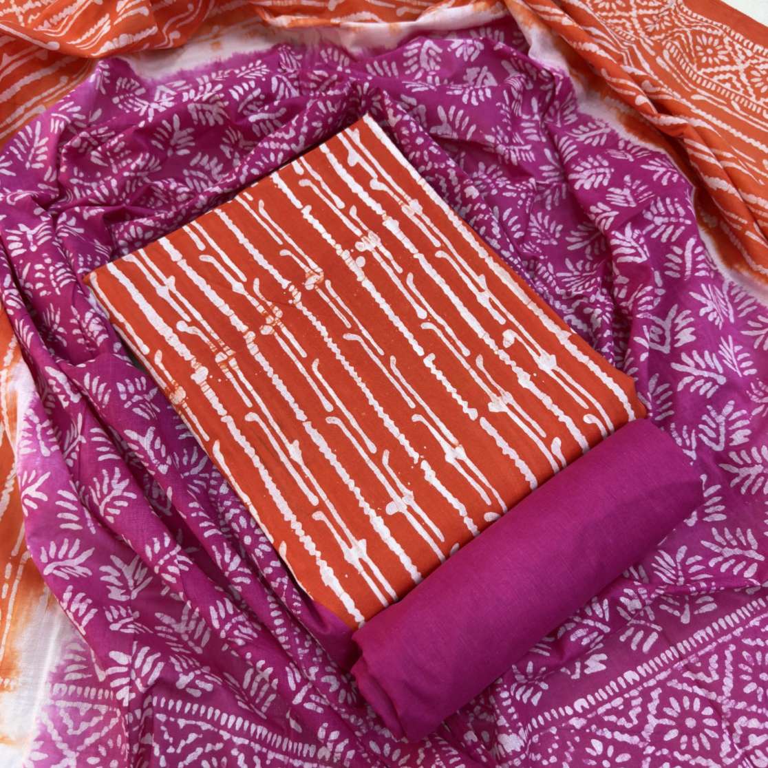 New Unstitched Batik Three Piece Collection For Women