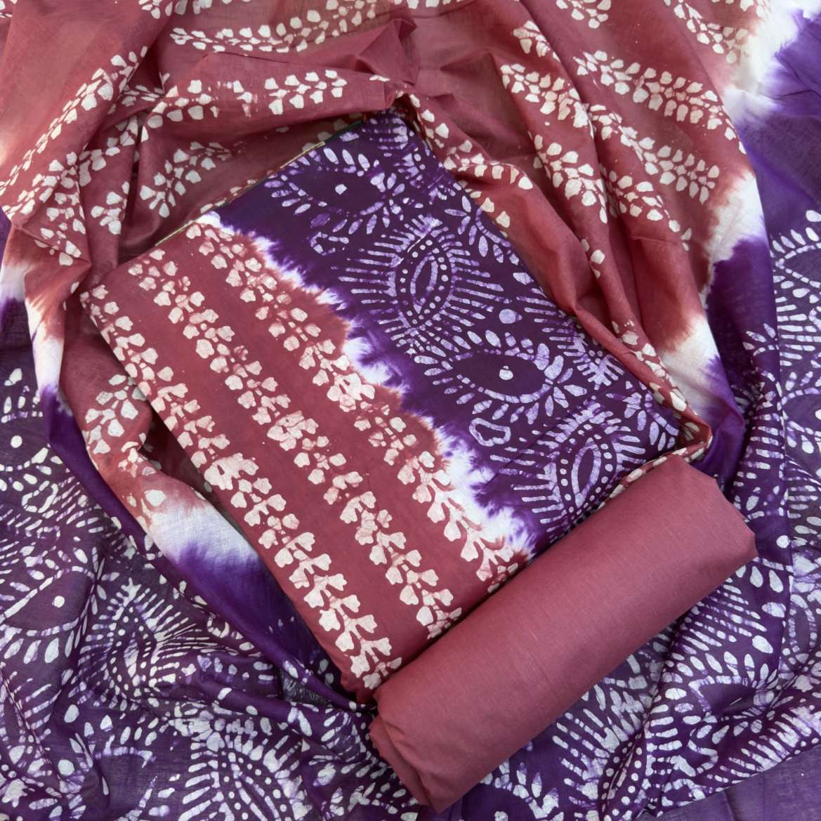 New Unstitched Batik Three Piece Collection For Women