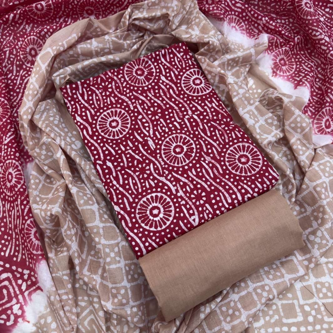 New Unstitched Batik Three Piece Collection For Women