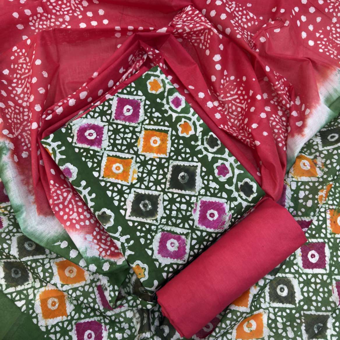 New Unstitched Batik Three Piece Collection For Women