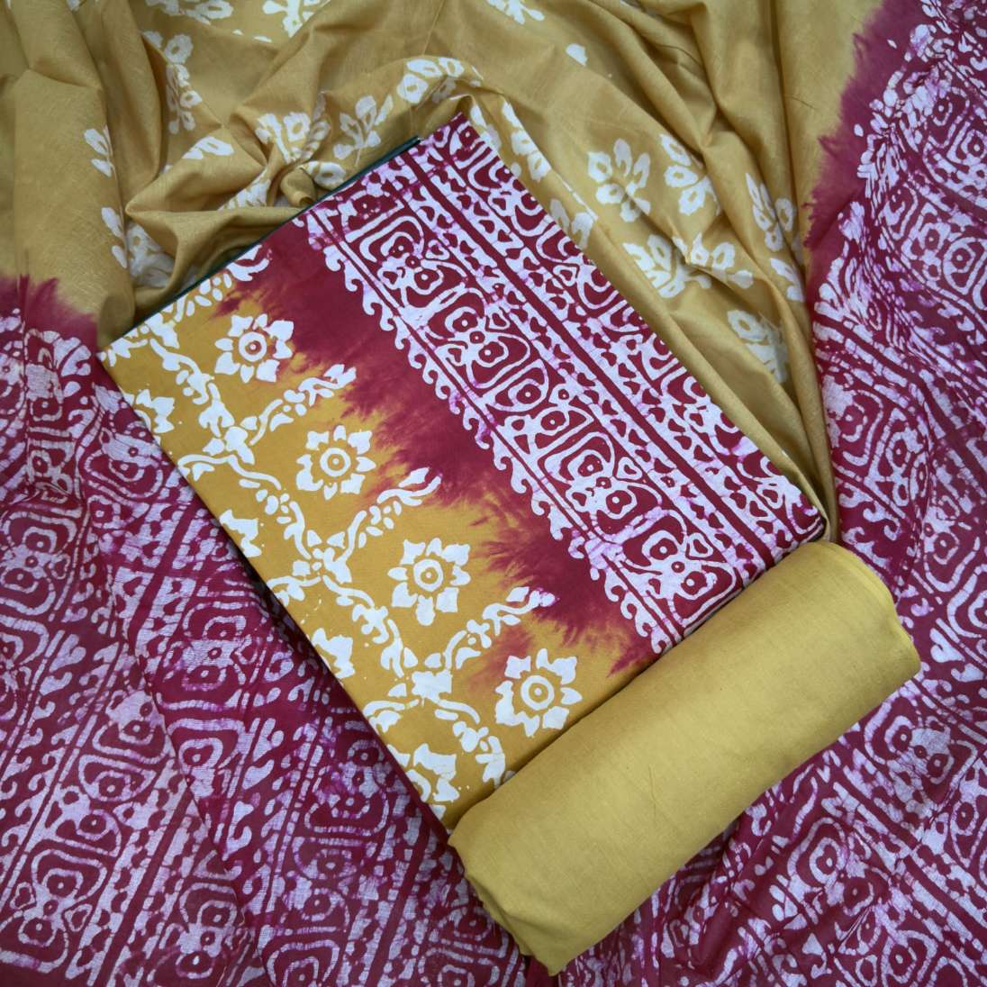 New Unstitched Batik Three Piece Collection For Women